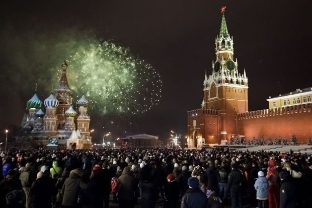 Москва на новый год 2019