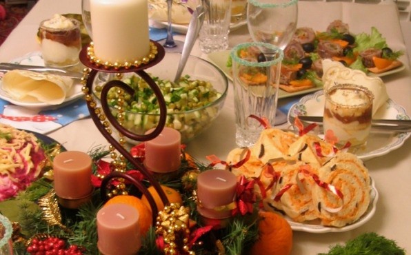 Десерт: «Новогоднее сияние»