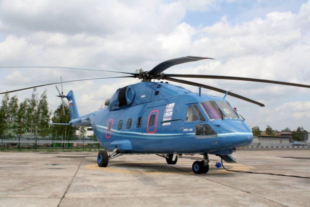 Вертолет Ми-38 2018 год