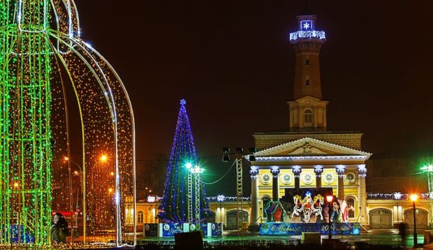 Новый год 2018 в Костроме