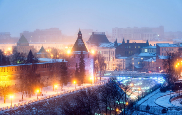 Нижний Новгород зима