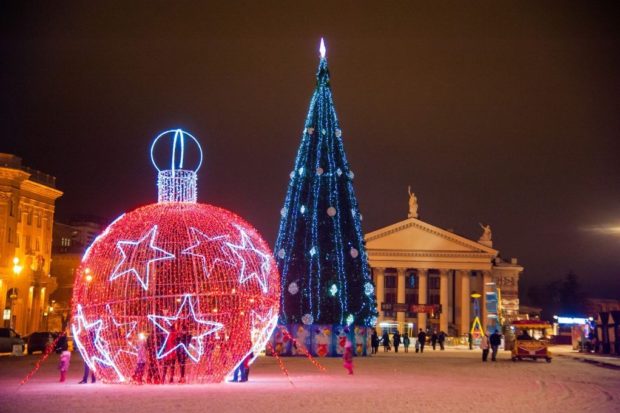 Новый год 2018 в Волгограде