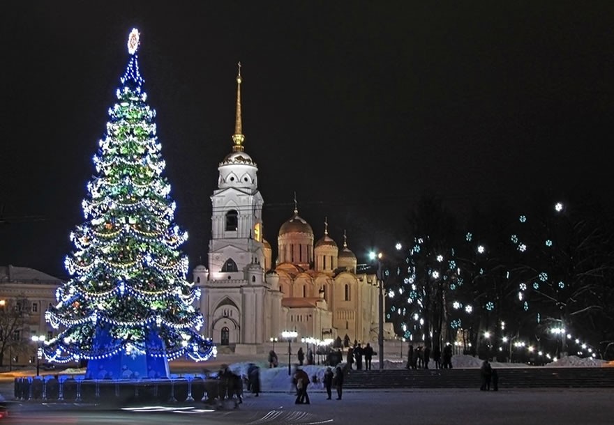 Новый 2018 год в городе Владимире Новый 2018 год в городе Владимире